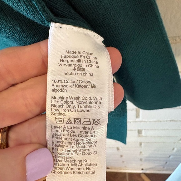 J. Crew Teal Open Cardigan - Picture 5 of 7